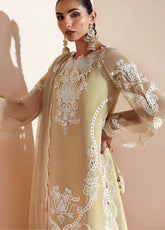 Aymal By Alizeh Fashion Luxury Embroidered Chiffon 3 Piece Unstitched Suit AF25AV2 D-09 ALIHA